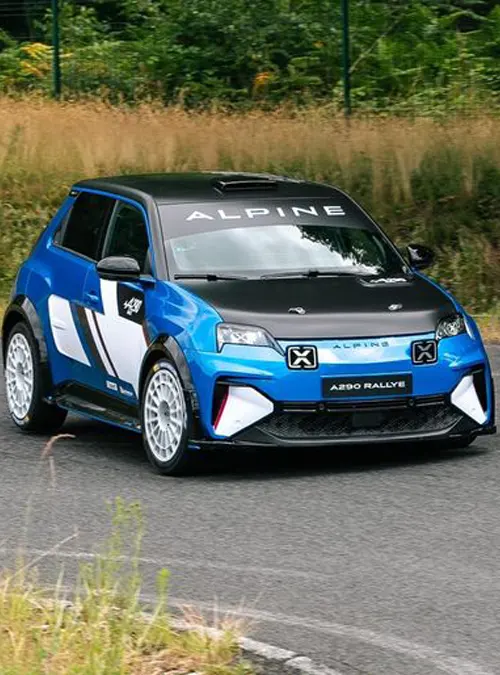 alpine-a290-rallye-automobile-adaptee Véhicule Alpine A290 Rallye électrique dans le cadre d’une expérience automobile adaptée